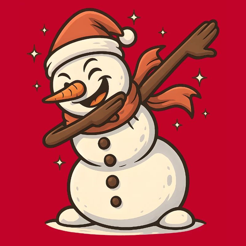Cool Snowman Dab