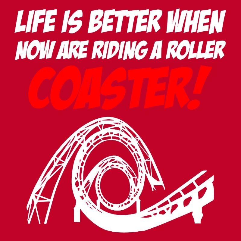 Riding Roller Coaster