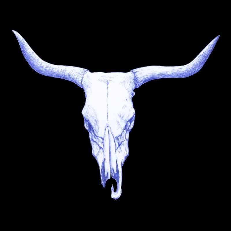 Bison Schaedel - Wild West Cowboy Rodeo Feeling