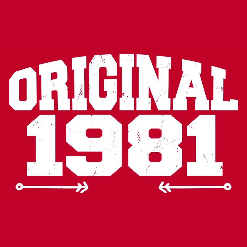 Original 1981 | Geburtstagsgeschenk 1981