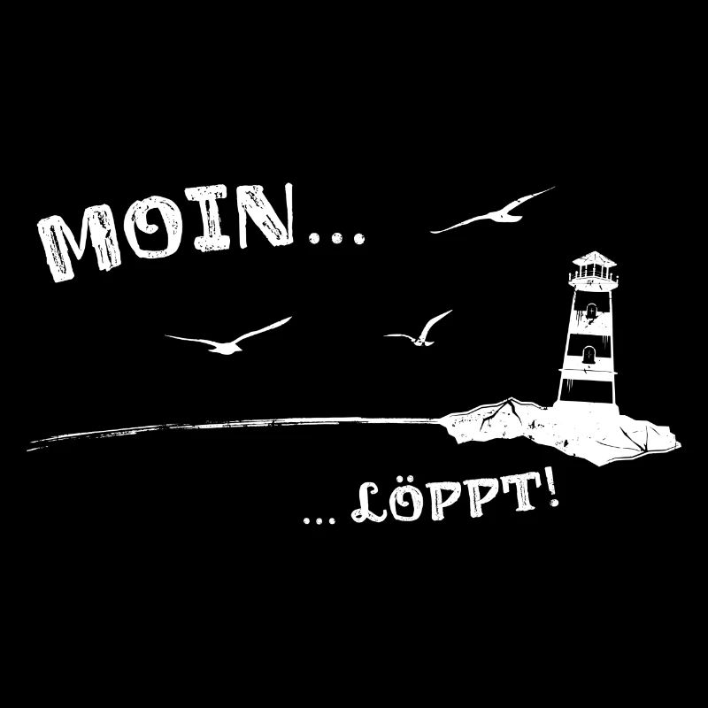 Moin löppt Geschenk Spruch