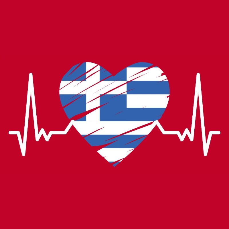 Drapeau de la Grèce Hellas Athènes Drapeau grec