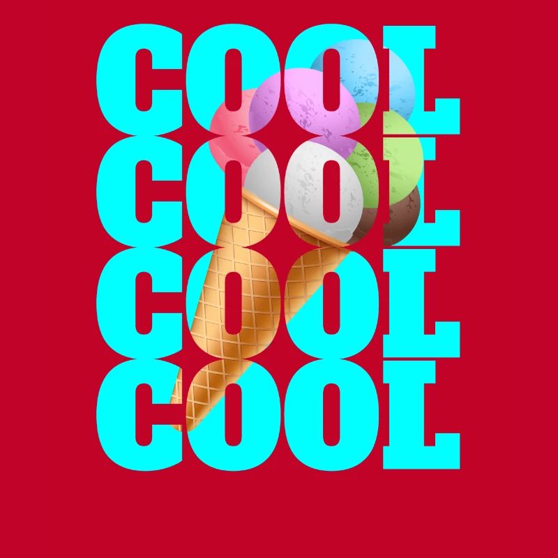 Cool Cool Cool Cool Eistüte Eiscreme
