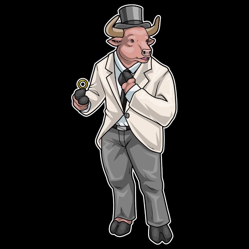 Stier Bräutigam Ehering Hochzeit