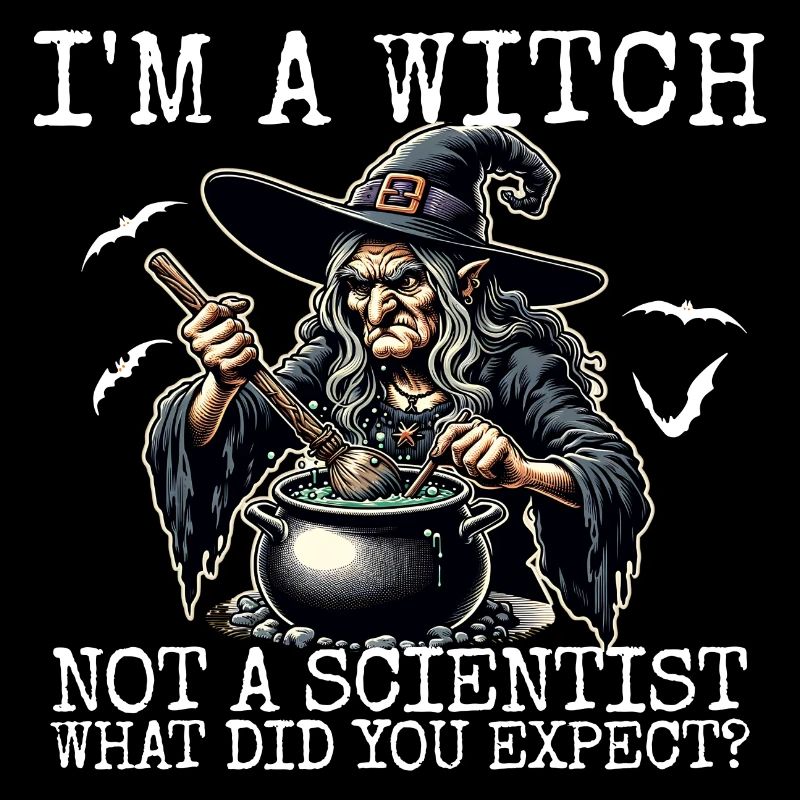 I'M A Witch Not A Scientist Halloween