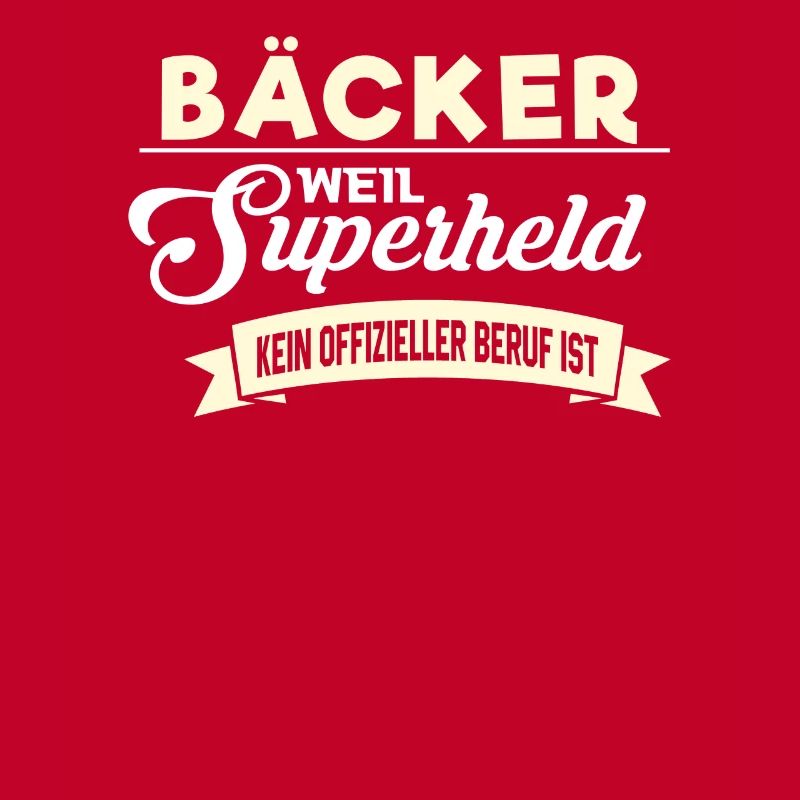Superheld Beruf Bäcker