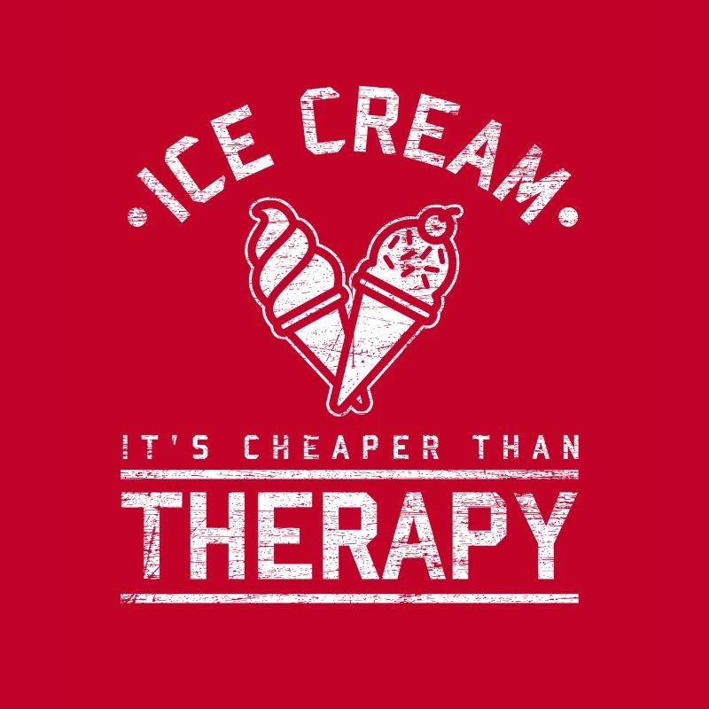 Eiscreme Eis lecker Waffel essen Geschenk
