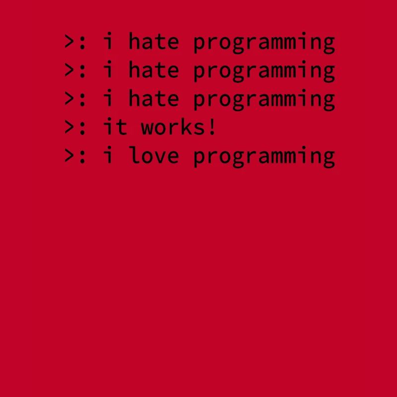 Programmierer Coden Hass Nerd Geek lustig Geschenk