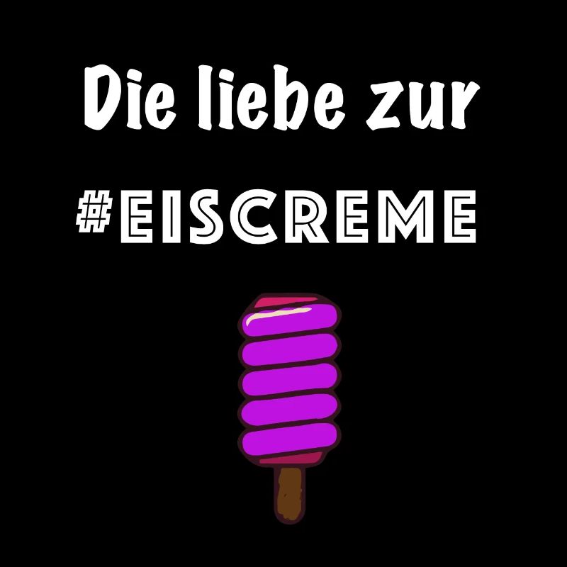 Die Liebe zur #EISCREME Lecker Eis Geschmack