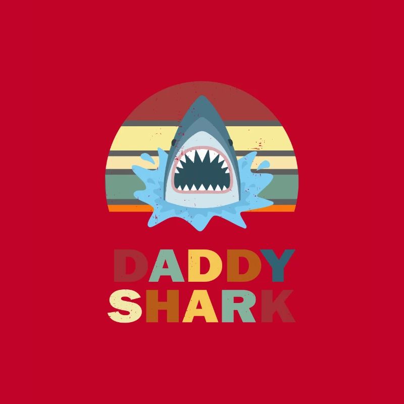 Father's Day Daddy Daddy Daddy Daddy Daddy Shark