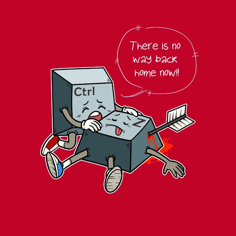 Tastatur Keyboard Computer PC Nerd Löschen Delete