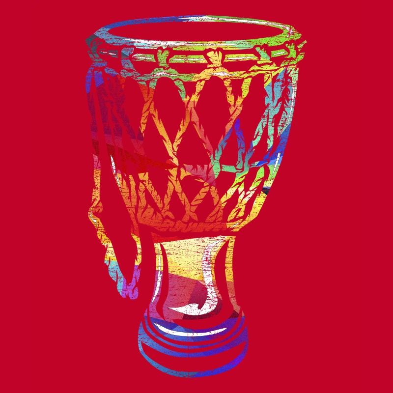 Djembe Kelchglas Trommel Geschenk