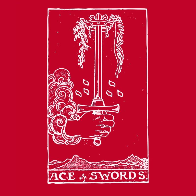 Tarot Card As des Épées - Épées Ass Cadeau