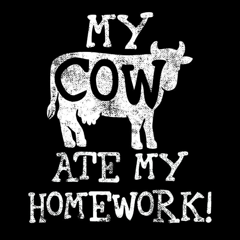 Vache de retour à l'école