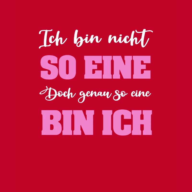 BIN NICHT SO EINE DOCH GENAU SO EINE BIN ICH RAP