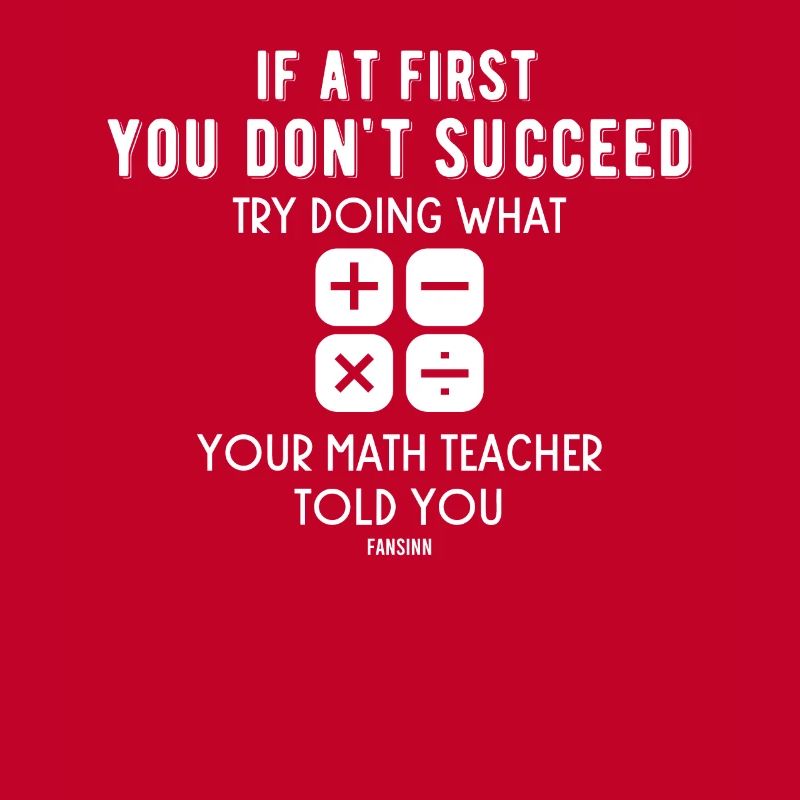 Math funny teacher saying arithmetic