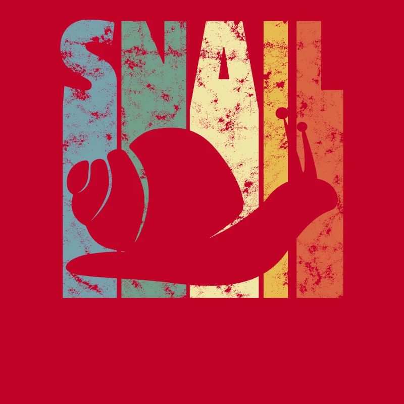 Cute snail shell snail gift