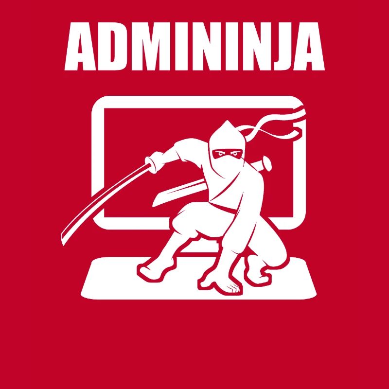 Admininja Admin Ninja Computer Scientist Funny Gift