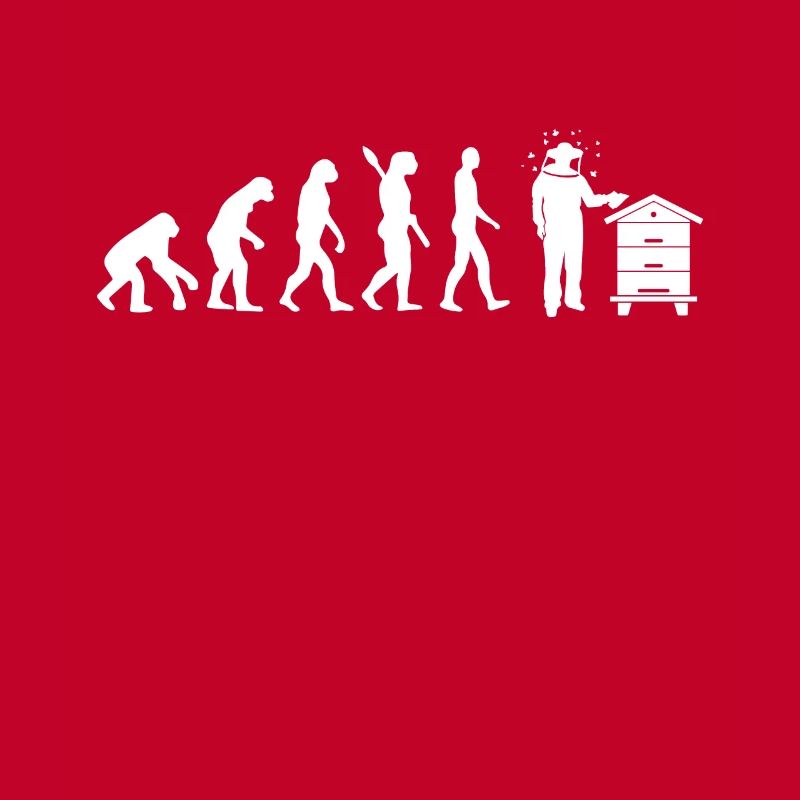 Imker - Evolution des Menschen, Darwin