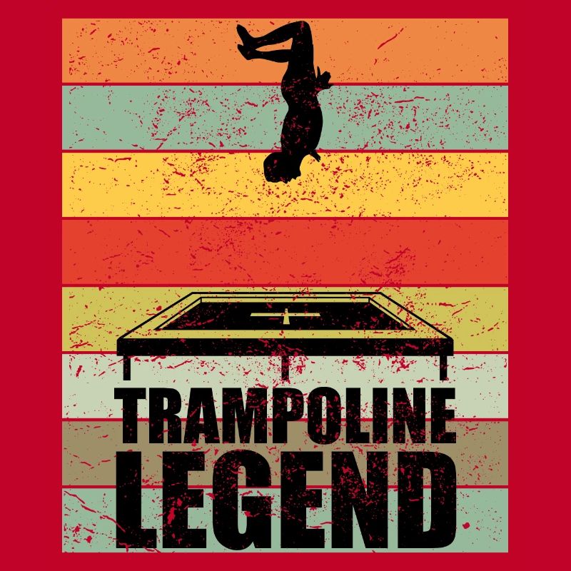 Trampoline Legend Trampolin Sprung Retro Geschenk