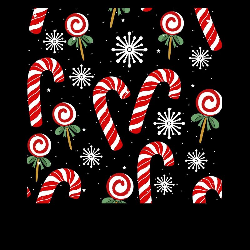 Conception de canne à sucre de Noël