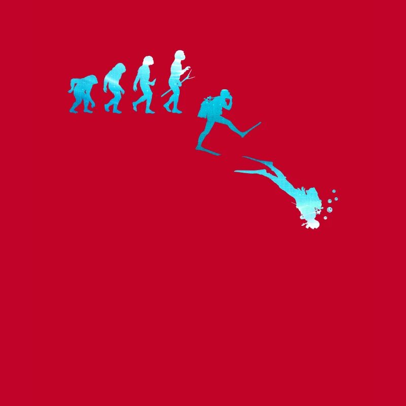 Plongée Plongée Diver Evolution Apnéiste motif