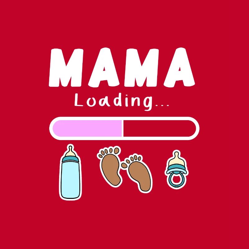 werdende Mutter - Mama wird geladen