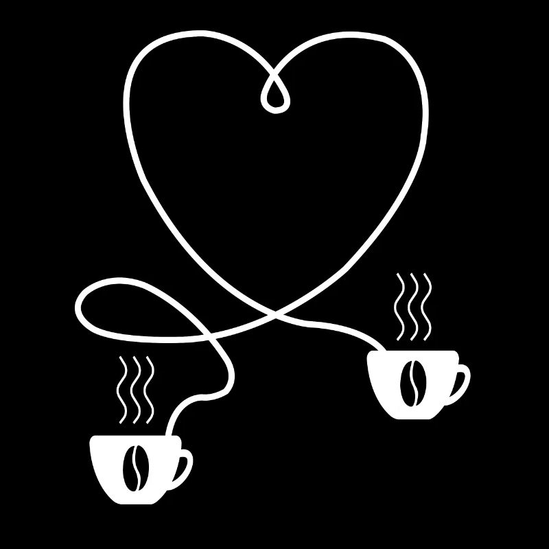 Kaffee Herz Kaffe Geschenk