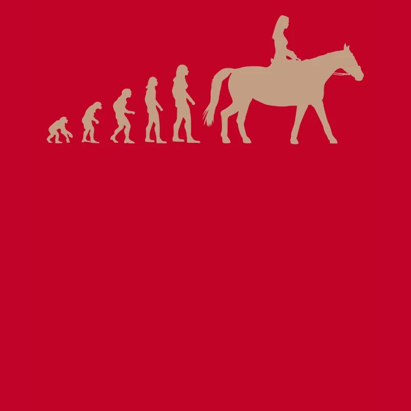 Riding Cheval Evolution Drôle Cadeau
