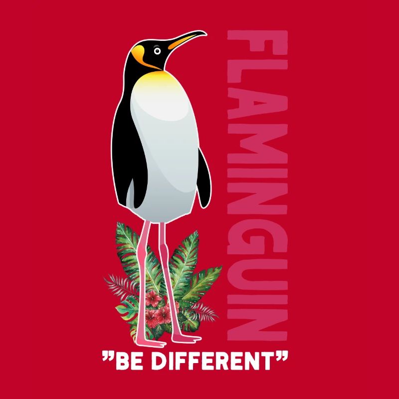 Flaminguin Sois Anders Be Different Cadeau