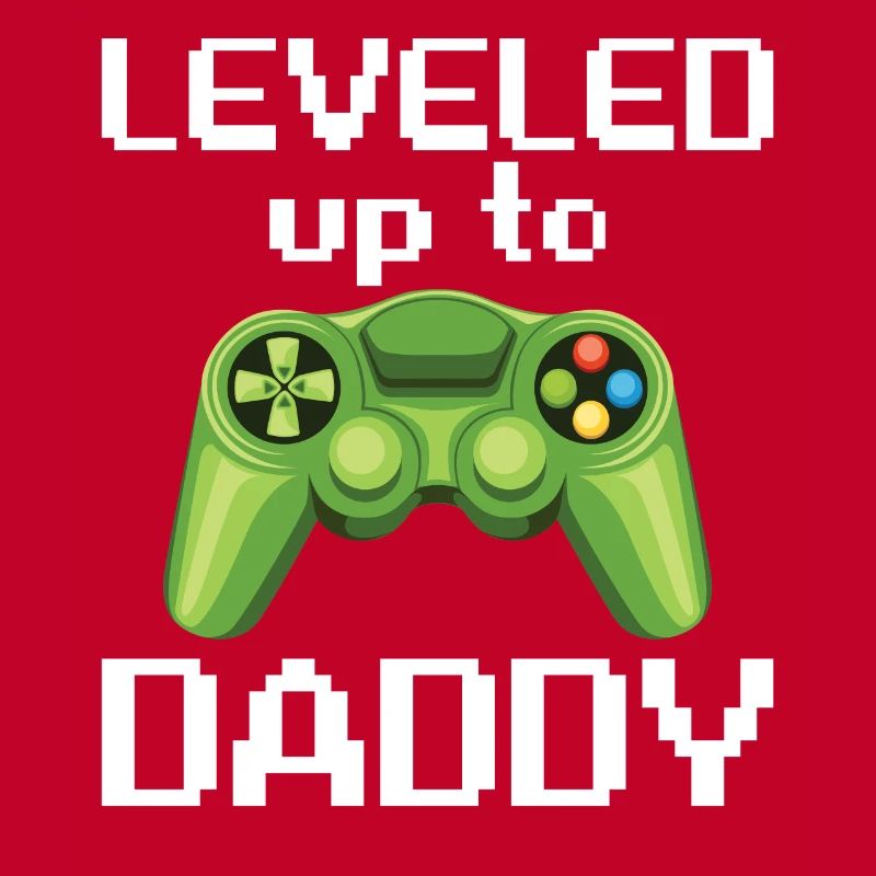 Leveled Up To Daddy Game Controller