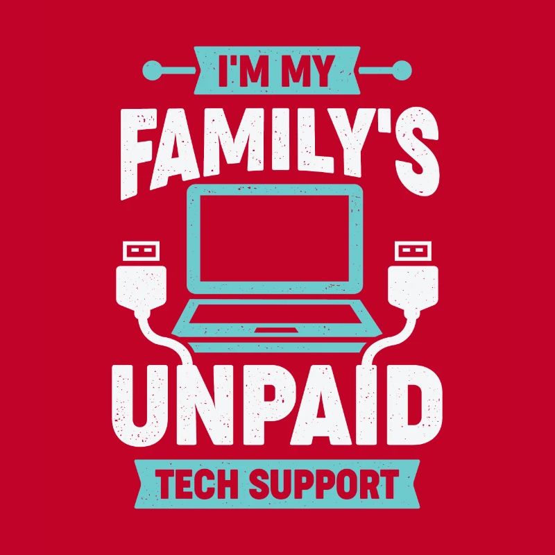Lustiges Computer IT-Support Mitarbeiter Geschenk