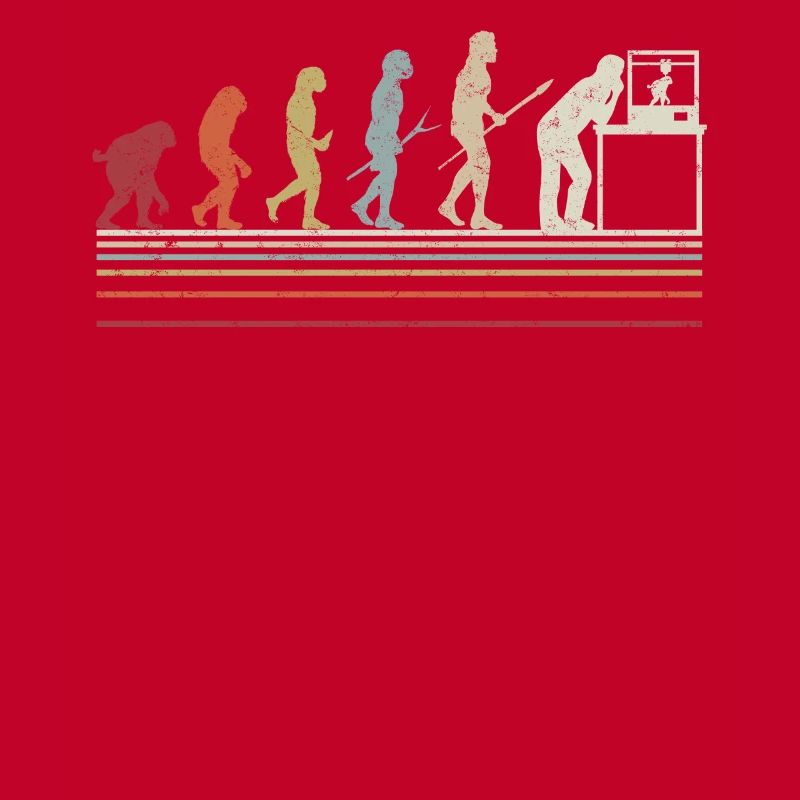 Funny 3D Printing Evolution, 3D Printing Lover,