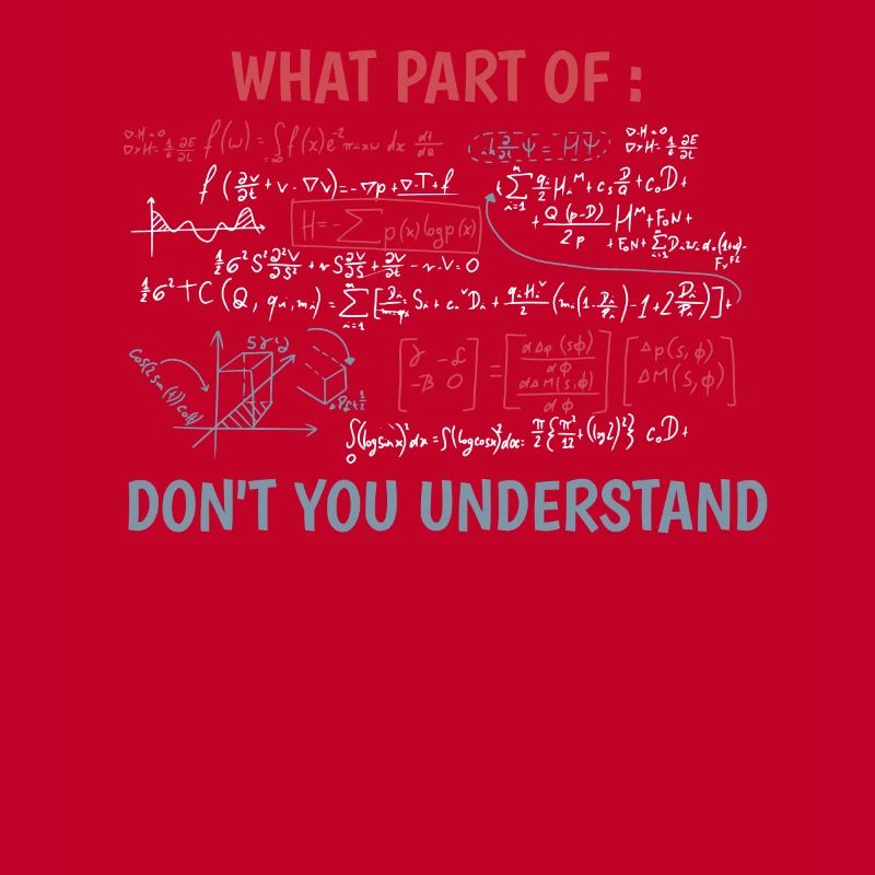 Funny Complex Equation Math Teacher