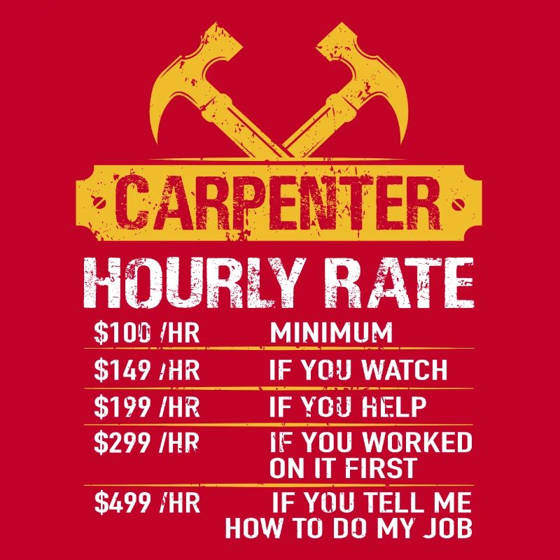 Carpenter Hourly Rate Carpenter Carpenter Master