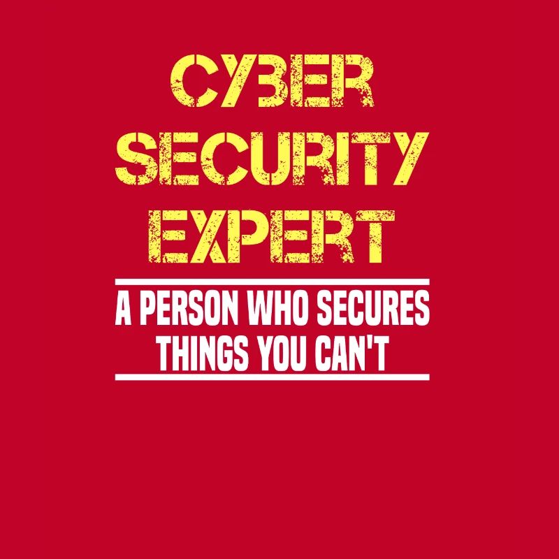 IT Cyber Security Expert Nerd Hacking