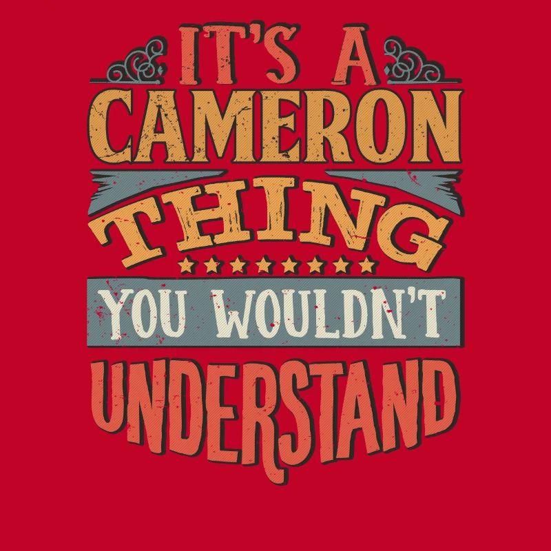 C’est une chose de Cameron que vous ne comprendriez pas -