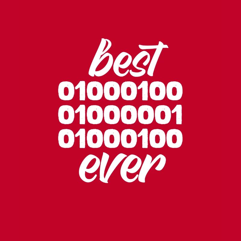 Binary Father Code Computer Cadeau de fête des pères