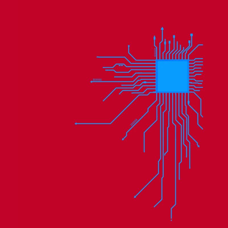 platine blau computer pc Admin Core cpu Nerd code