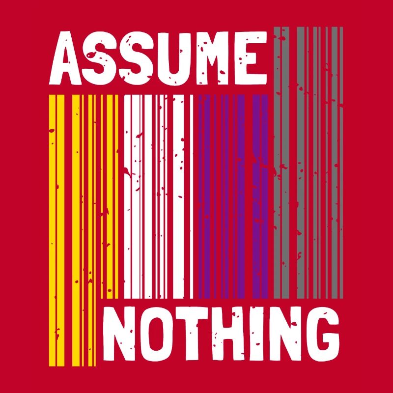 Nonbinary I LGBT Pride I Flag Barcode I Assume