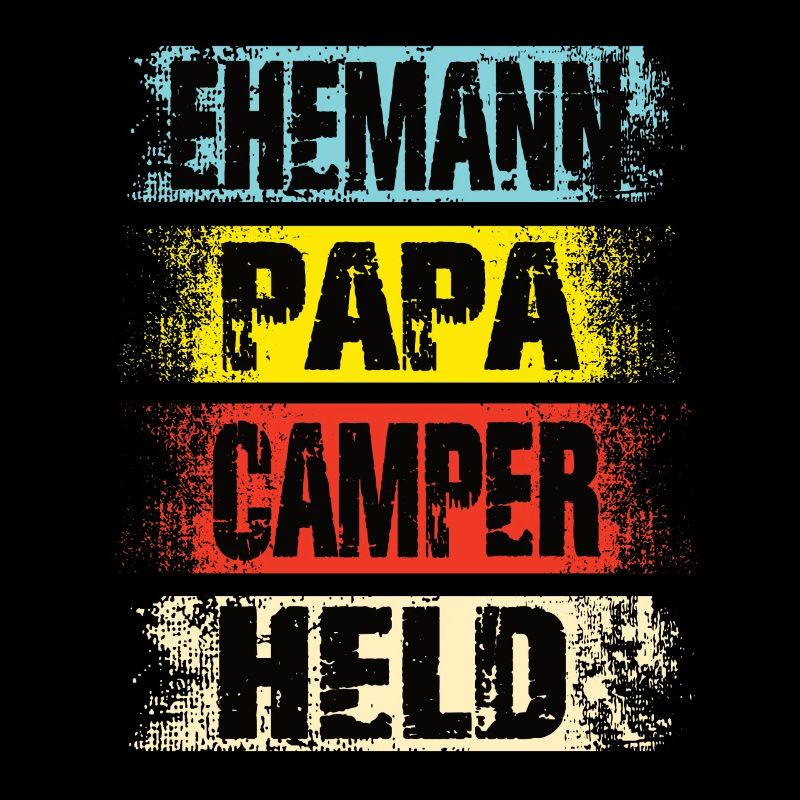 Ehemann Papa Camper Held