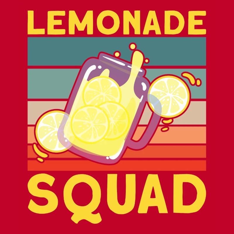 Lemonade Squad – Conception de cruche rétro