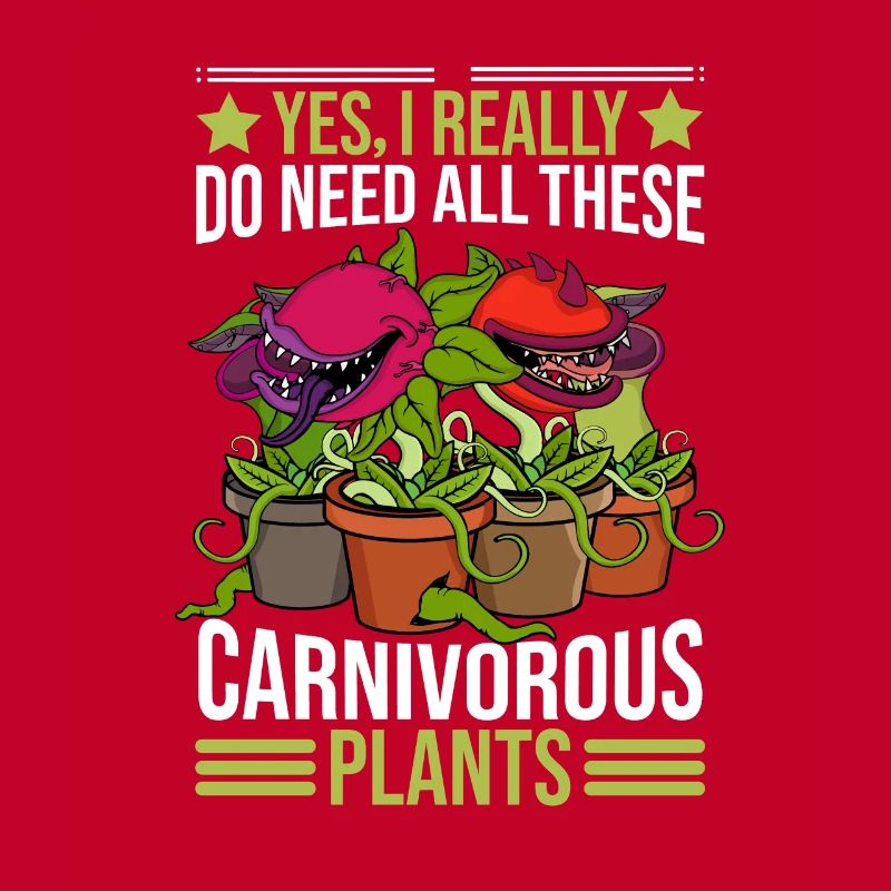 Carnivorous plants Venus flytrap