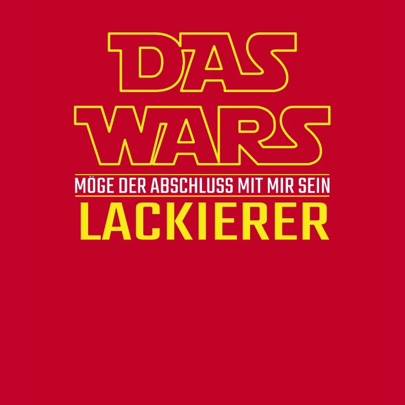 Das Wars Abschluss Lackierer Beruf Geschenkidee