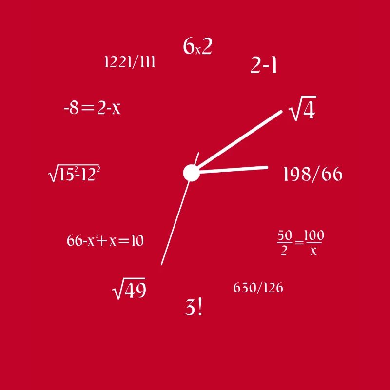 Math Lover Math Clock Math Meme Joke Math