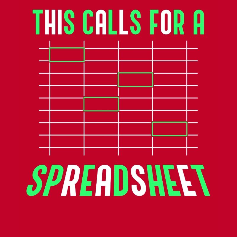 Dies Erfordert Ein Spreadsheet Buchhalter Tabelle
