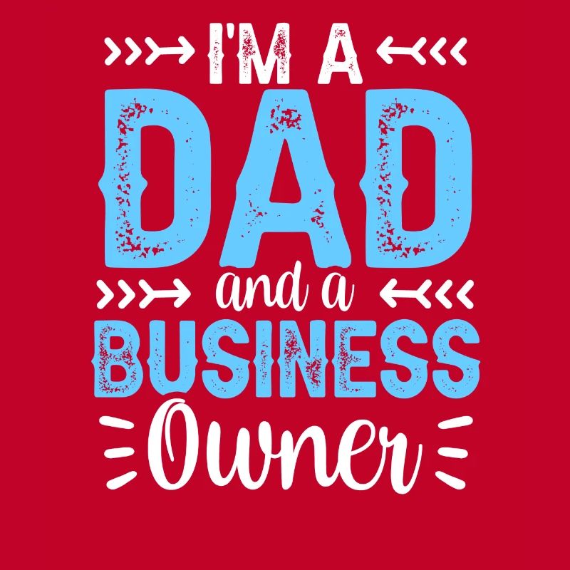 Ich Bin Ein Vater Und Ein Geschäftsinhaber CEO
