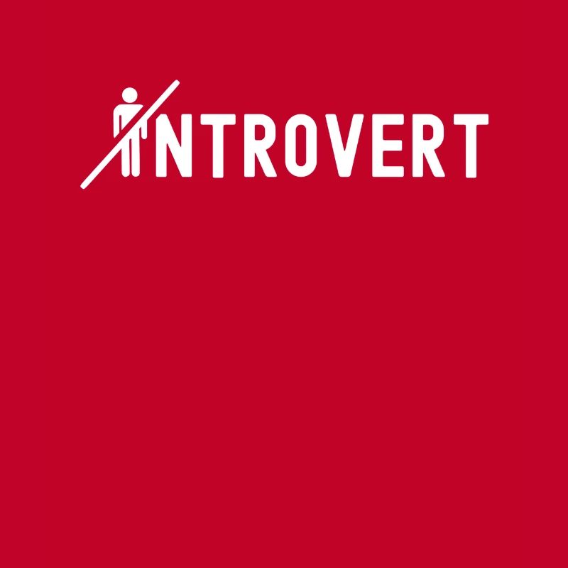 Introvertiert Introvertierter Schüchtern Sarkasmus
