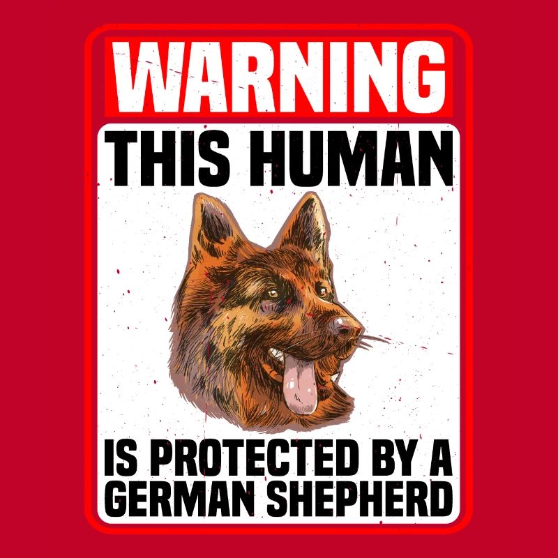 This Human Is Protected By A German Shepherd 4