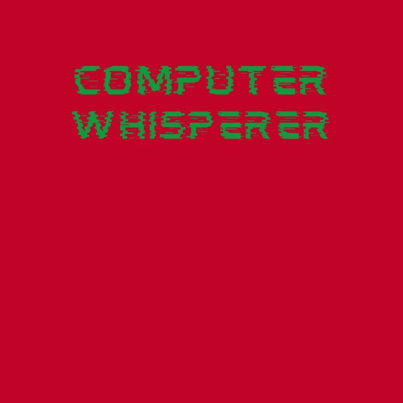 Lustiger Humor Computer Flüsterer Lustiger IT-Techniker